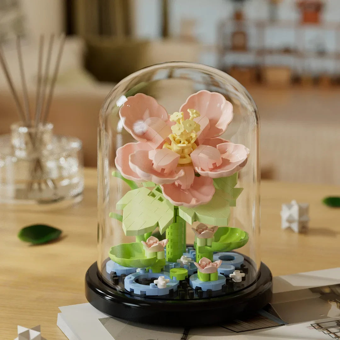 Flower wonder in a glass