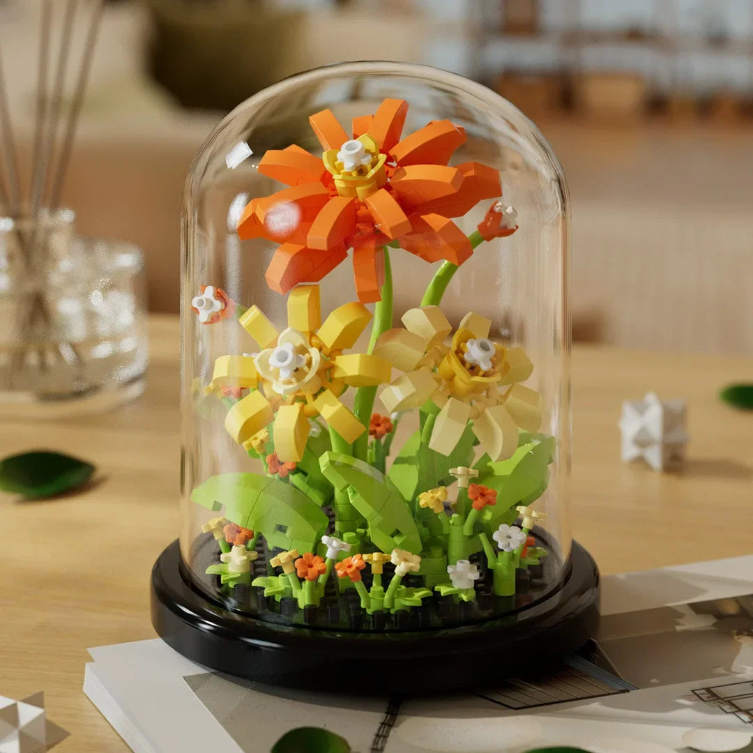 Flower wonder in a glass
