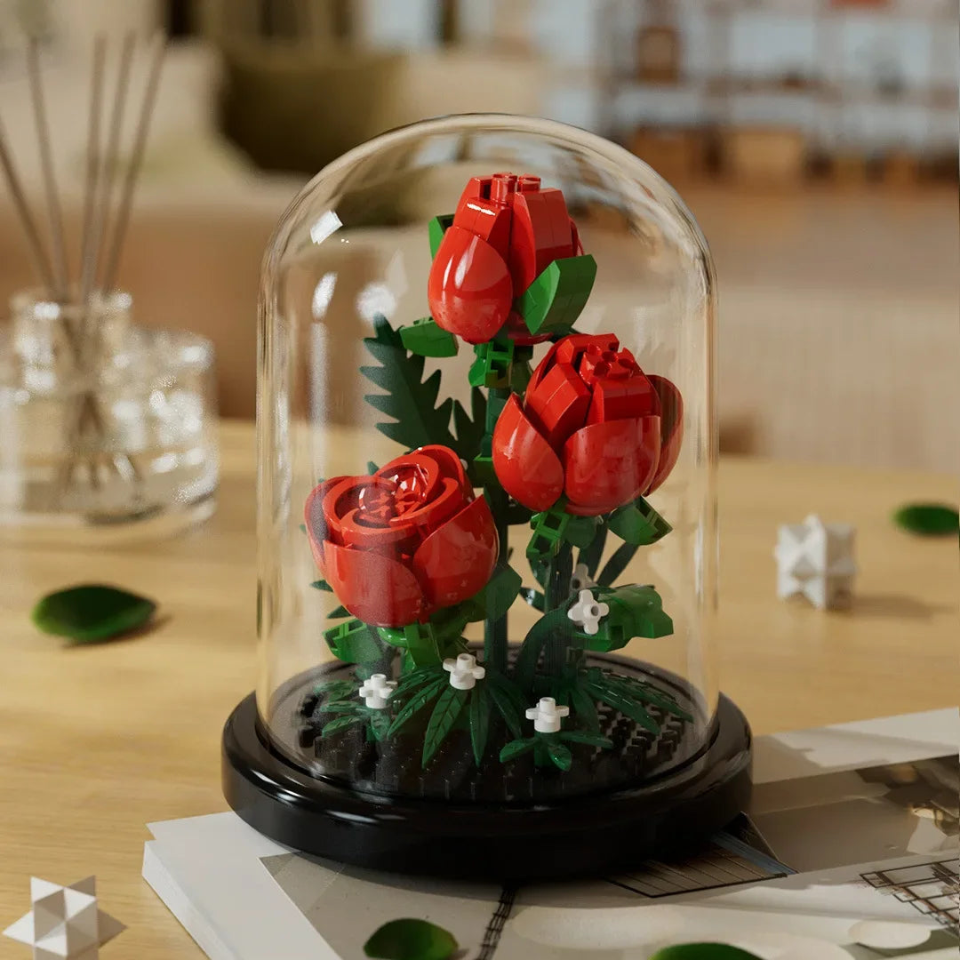 Flower wonder in a glass