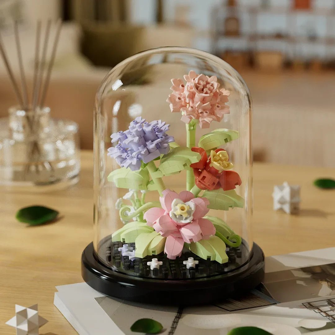 Flower wonder in a glass