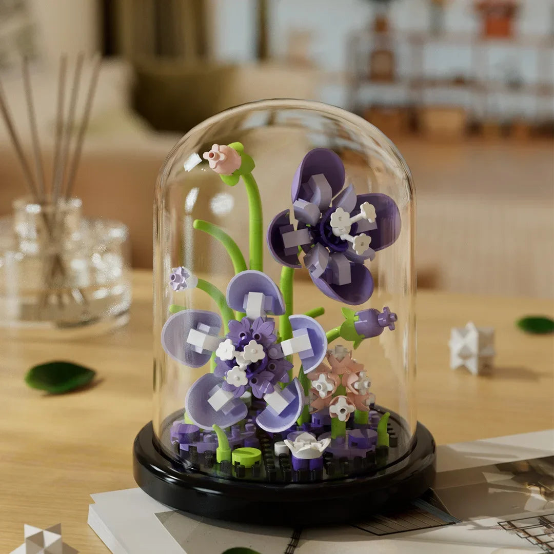 Flower wonder in a glass